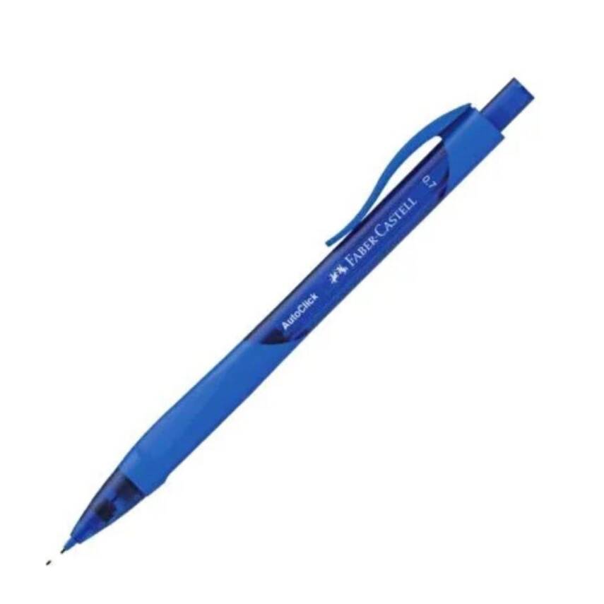 Faber Castell Auto Click 0.7-Mavi - 1