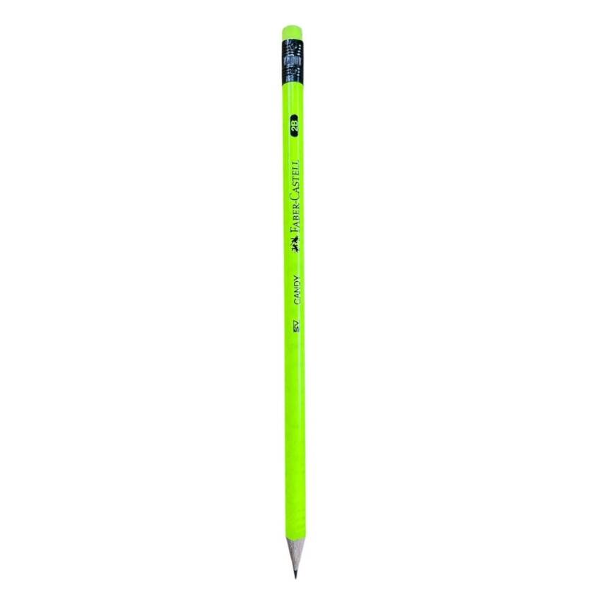 Faber Castell Candy Silgili Kurşun Kalem-Sarı - 1