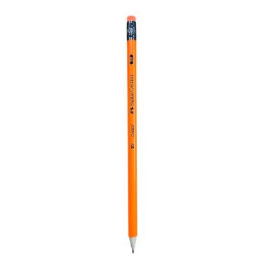 Faber Castell Candy Silgili Kurşun Kalem-Turuncu