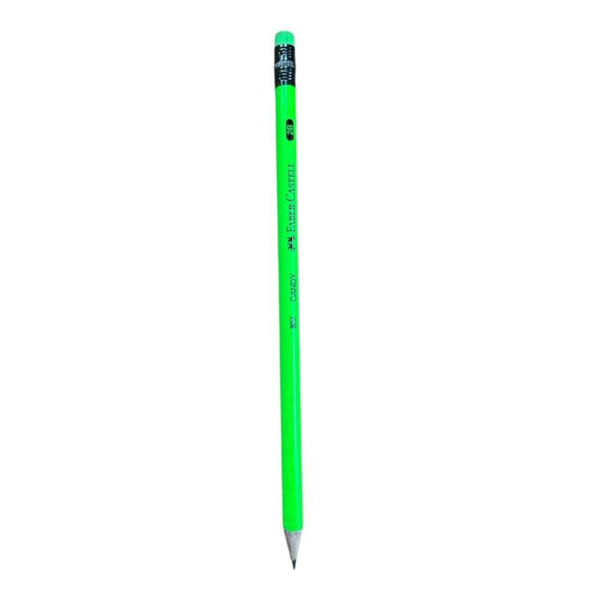 Faber Castell Candy Silgili Kurşun Kalem-Yeşil - 1