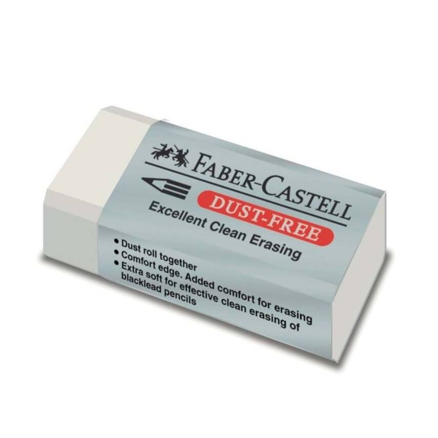 Faber Castell Dust Free Beyaz Silgi 18 71 30 - 1