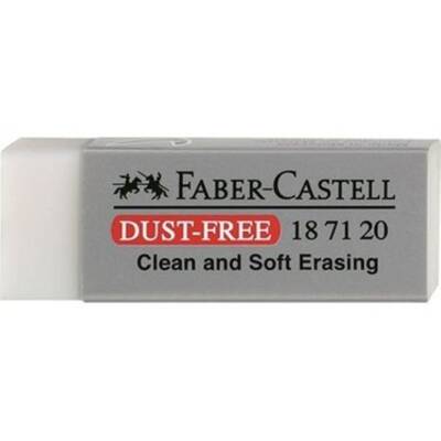 Faber Castell Dust Free Büyük Beyaz Silgi 18 71 20