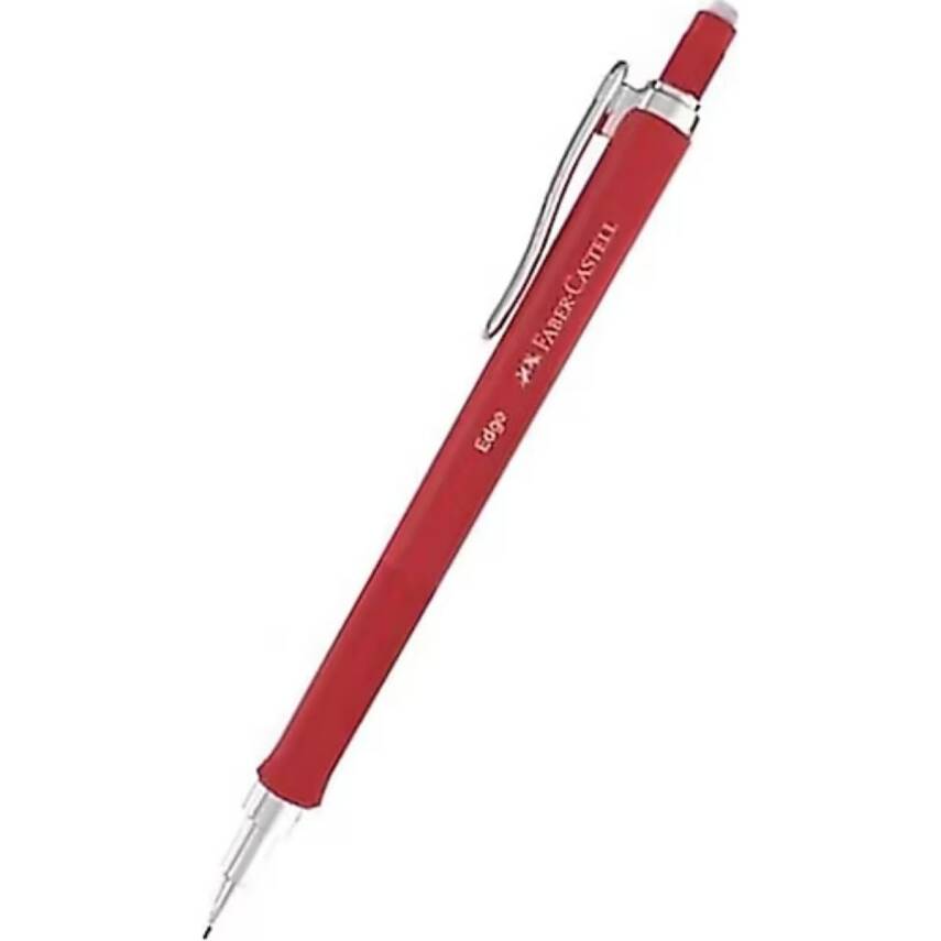 Faber Castell Edge Versatil Kalem Koyu Renk 0.5 139610-Kırmızı - 1