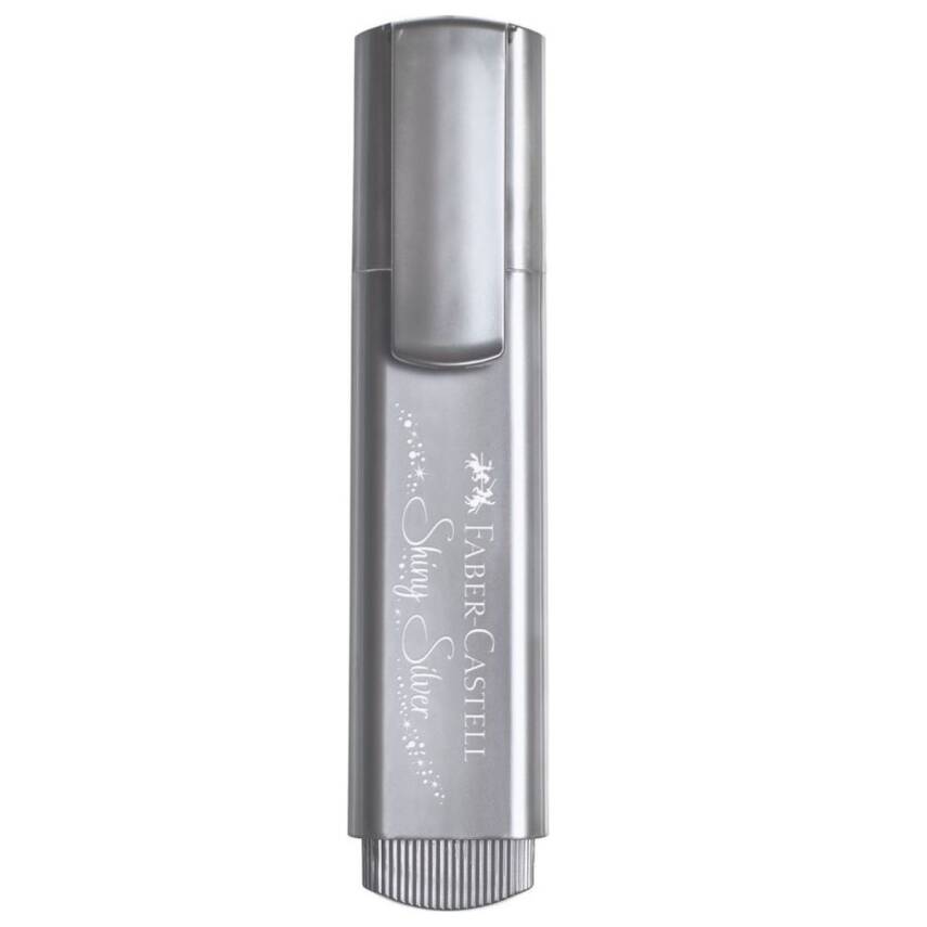 Faber-Castell Fosforlu Kalem 46 Metalik Gri - 1