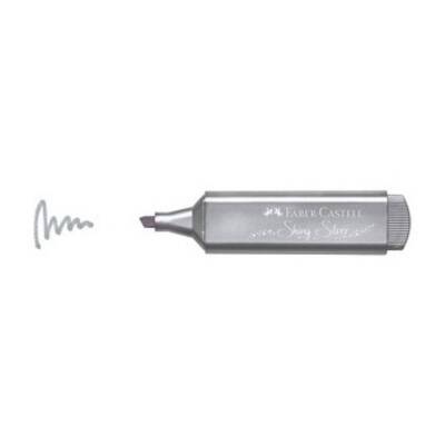Faber-Castell Fosforlu Kalem 46 Metalik Gri - 2
