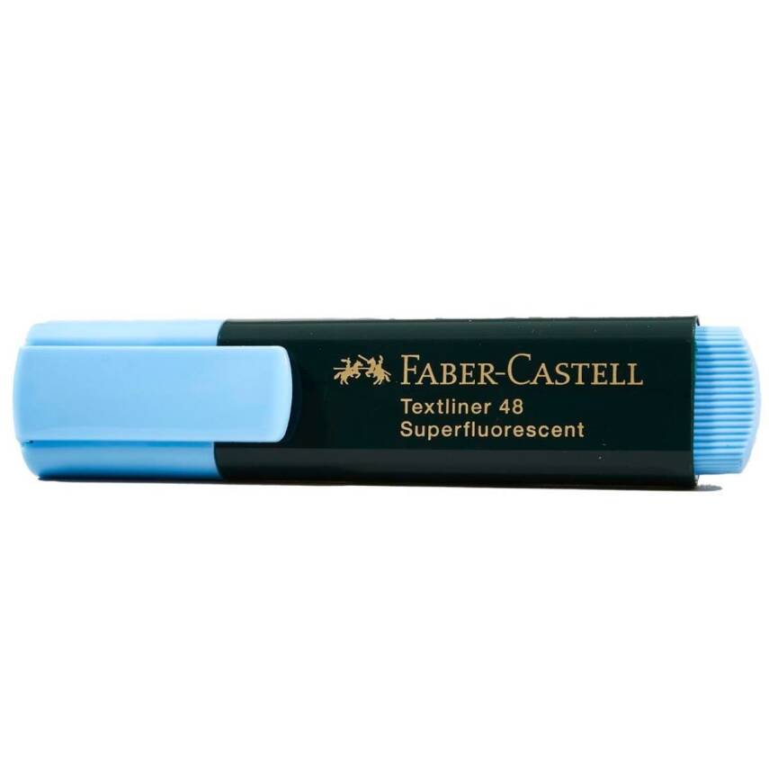 Faber Castell Fosforlu Kalem Mavi - 1