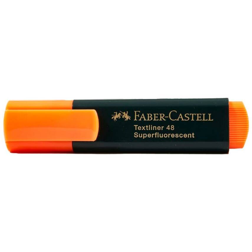 Faber Castell Fosforlu Kalem Turuncu - 1