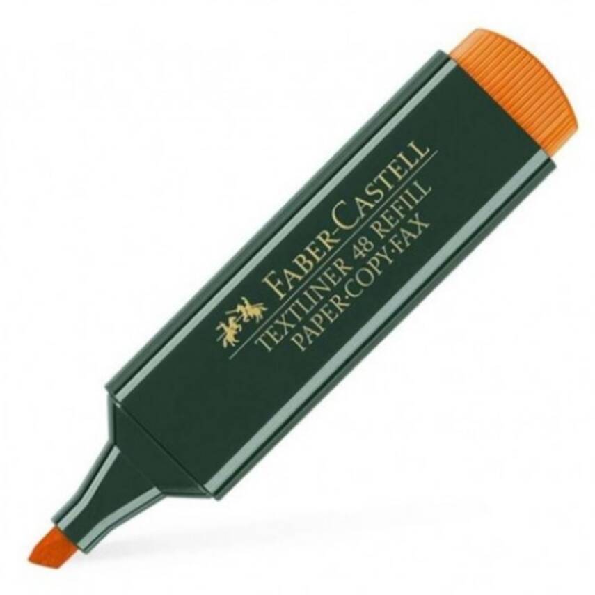 Faber Castell Fosforlu Kalem Turuncu - 2