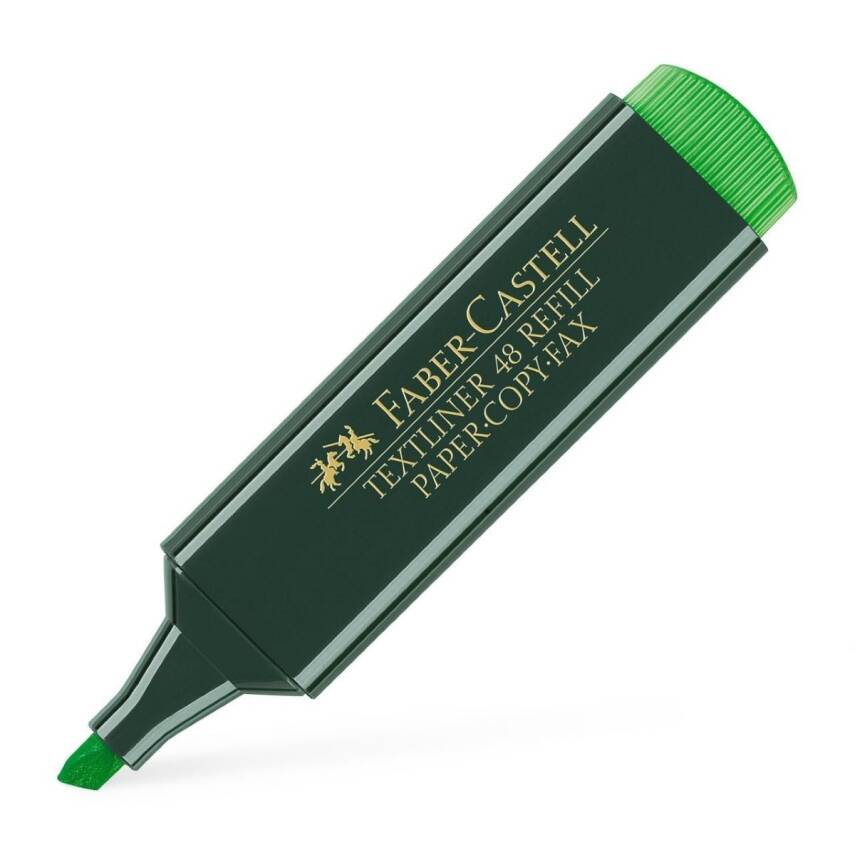 Faber Castell Fosforlu Kalem Yeşil - 2