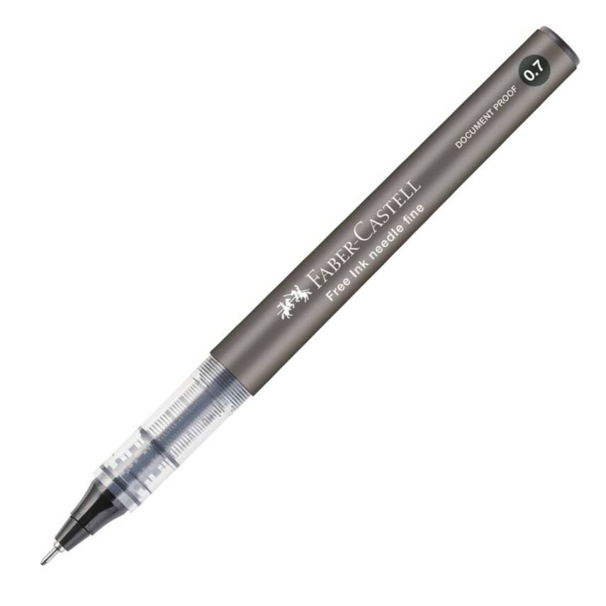 Faber Castell Free Ink Needle Fine Siyah Roller 0.7 40X - 2