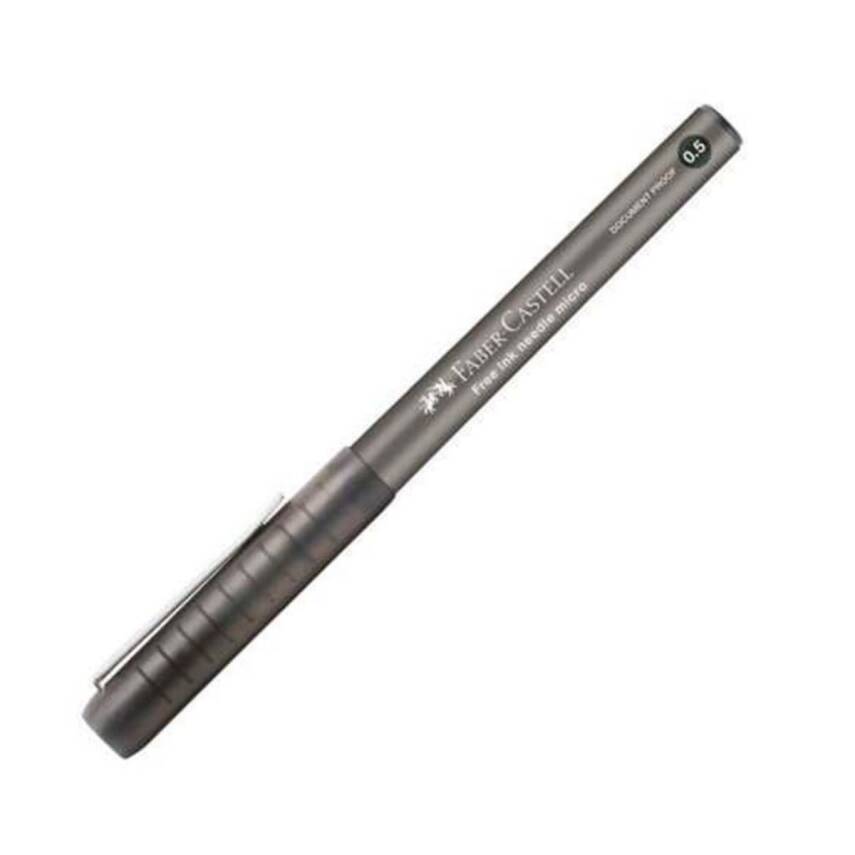 Faber Castell Free Ink Needle Siyah Roller 0.5 40X - 1