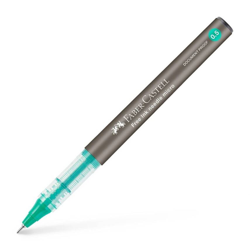Faber Castell Free Ink Needle Yeşil Roller 0.5 40X - 2