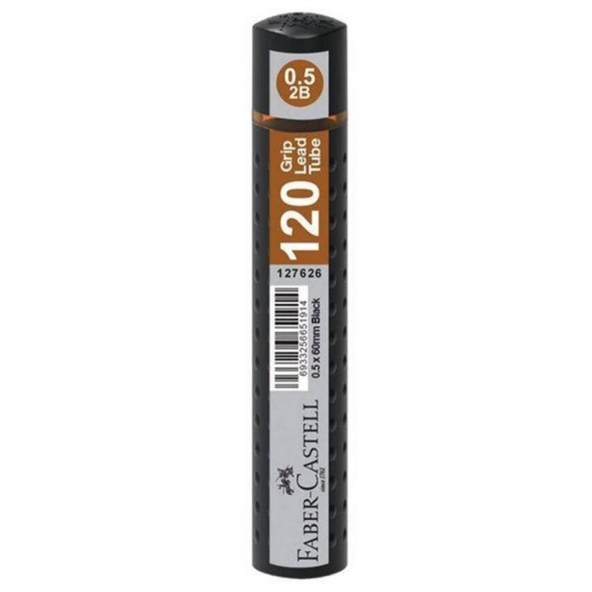 Faber Castell Grip 0.5 2b Min 120li Tüp Uç Siyah 127626 - 1