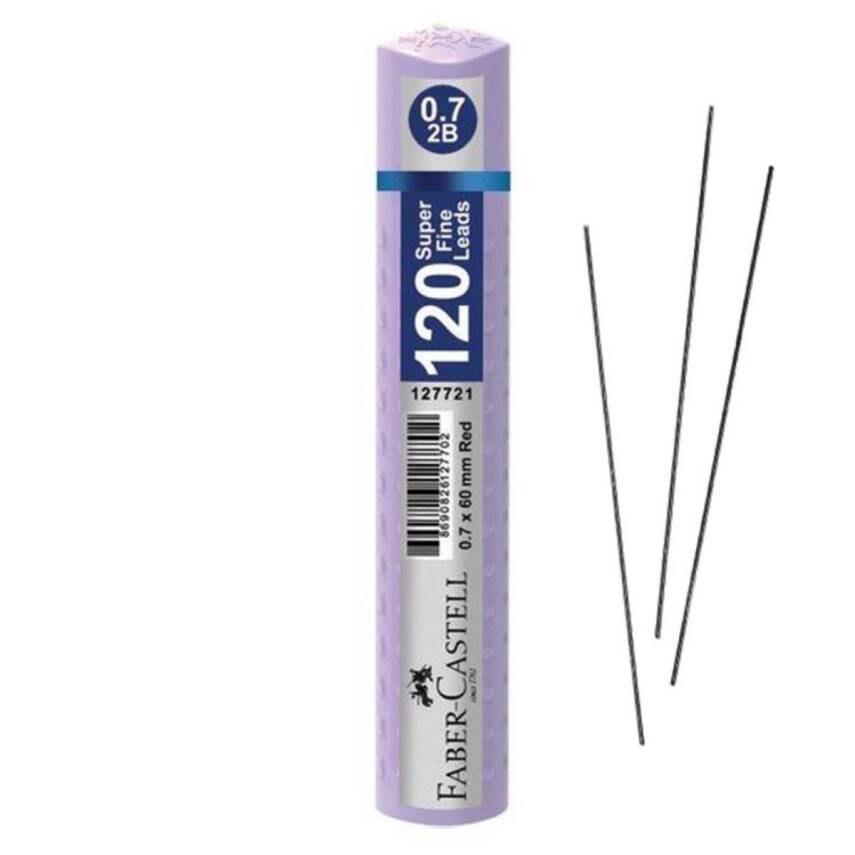 Faber Castell Grip 0.7 60mm 120li Pastel Mor - 1