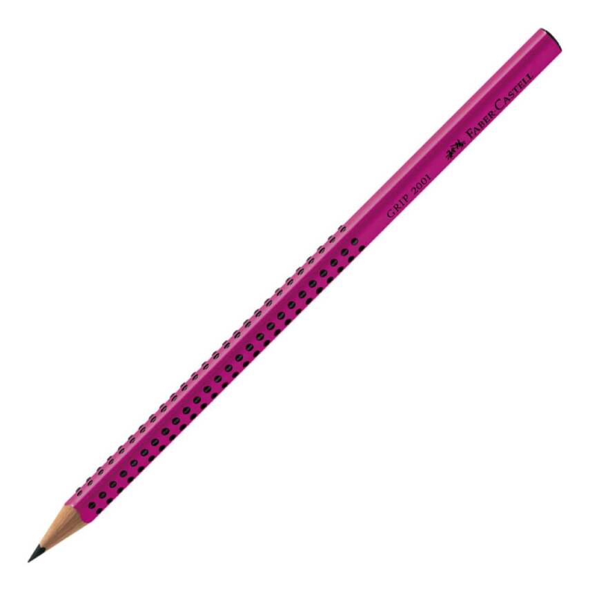Faber Castell Grip 2001 Kurşun Kalem Vişne - 1