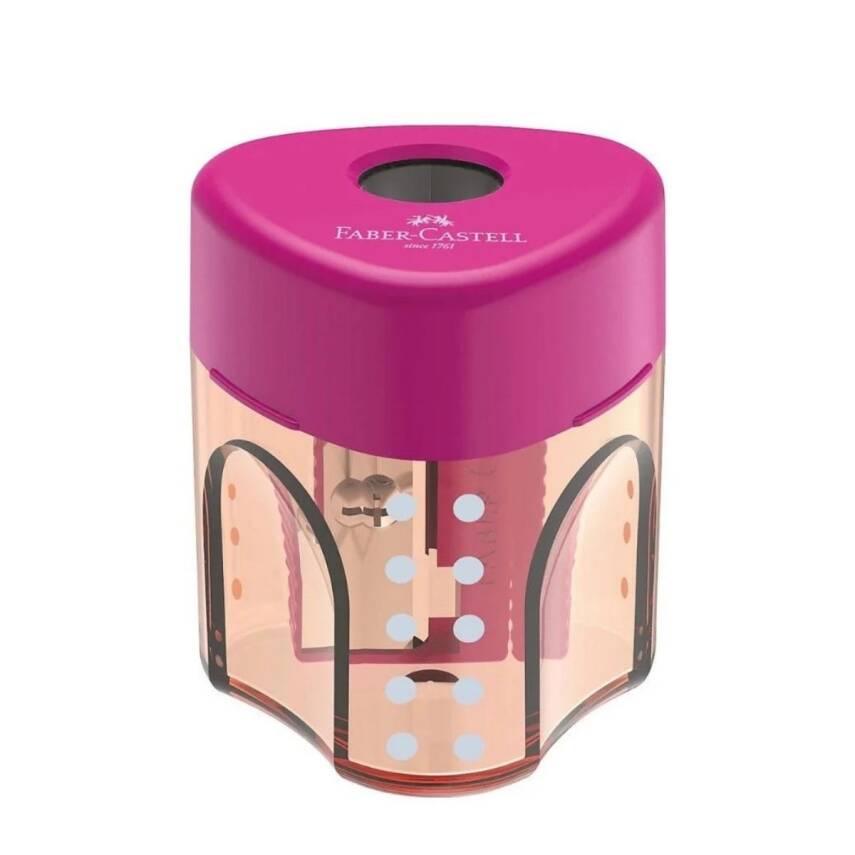 Faber Castell Grip Auto Trend R Kalemtıraş 183405-Pembe - 1