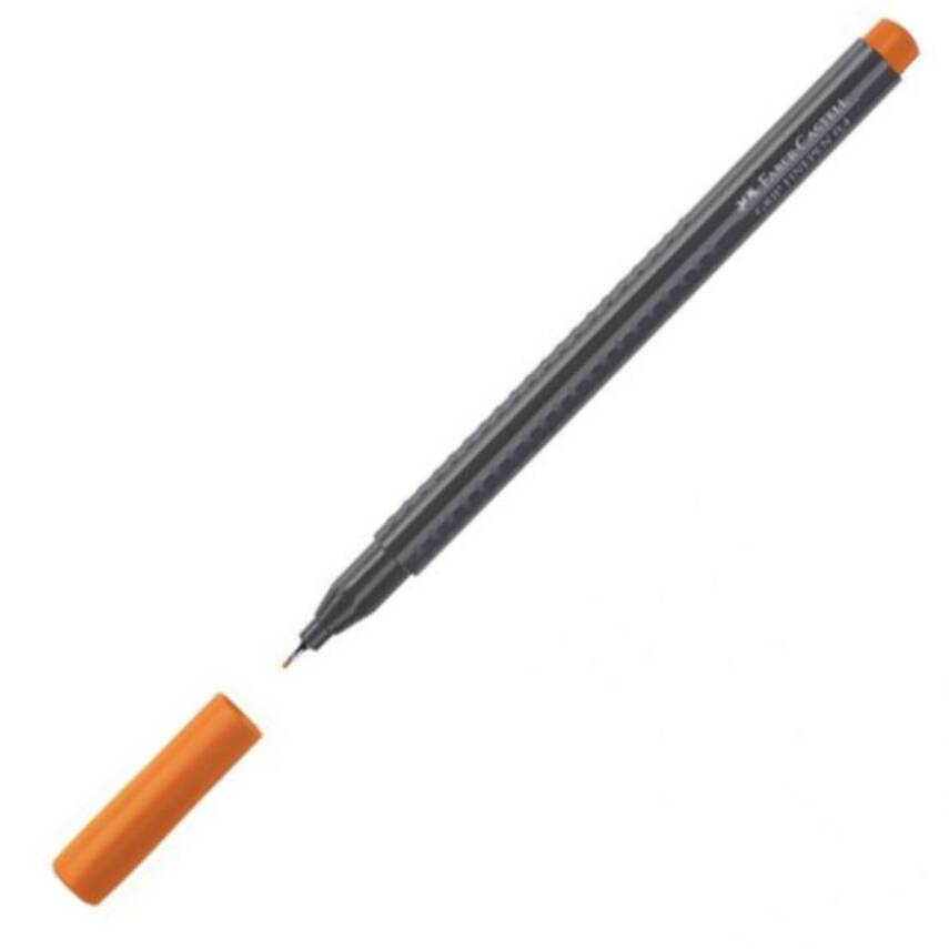 Faber-Castell Grip Finepen 0.4 mm Turuncu AN15 - 1