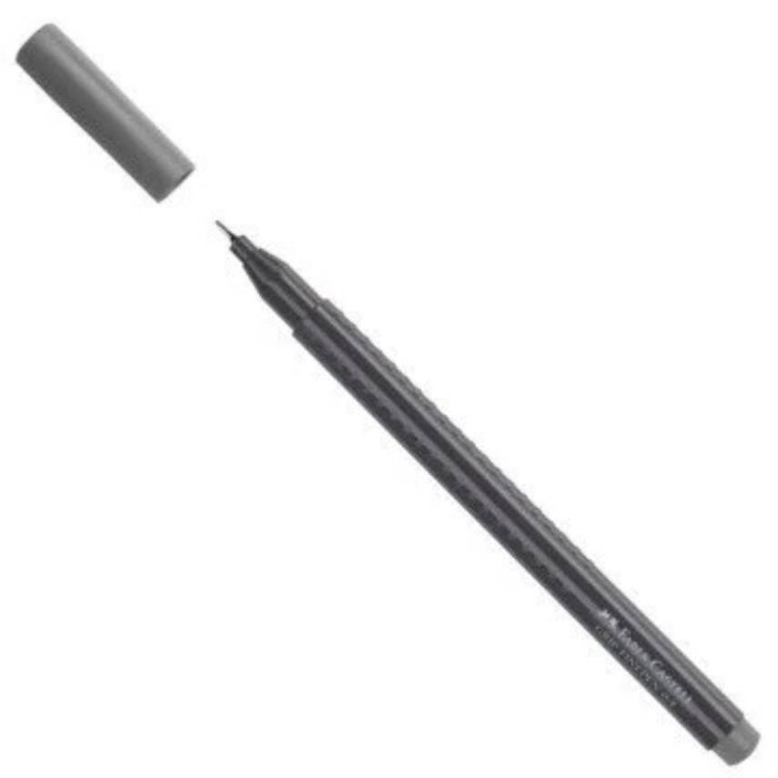 Faber Castell Grip Finepen Gri ON72 - 1