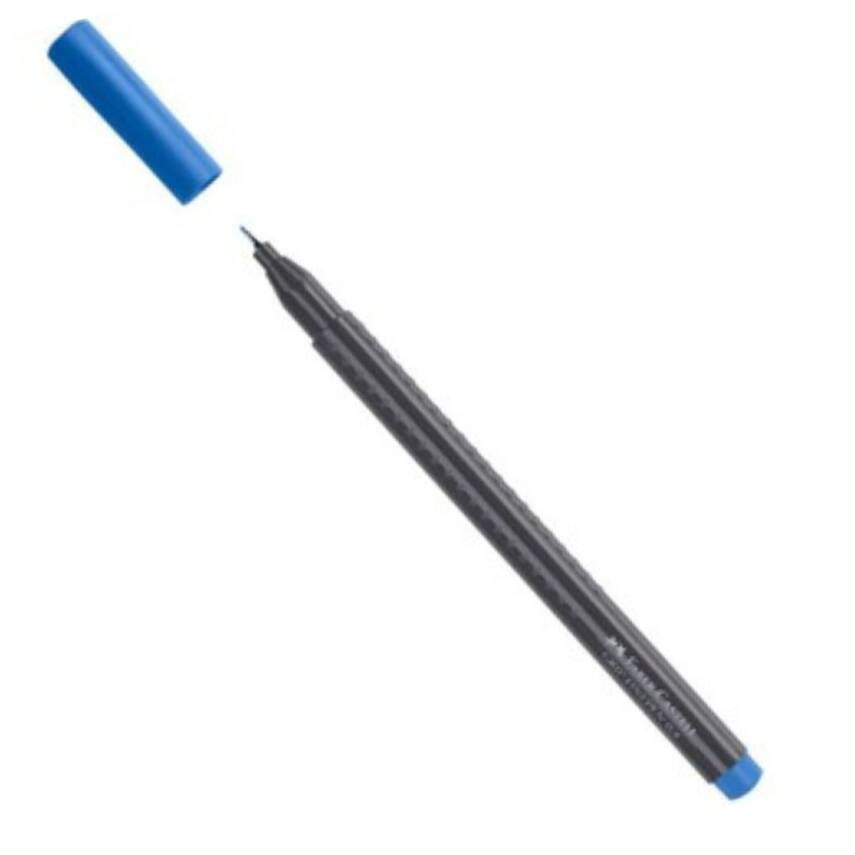 Faber Castell Grip Finepen Koyu Mavi AO58 - 1