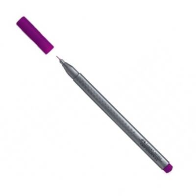 Faber Castell Grip Finepen Mürdüm CS37