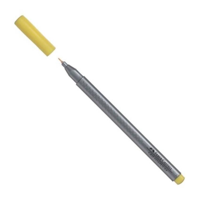 Faber Castell Grip Finepen Pastel Sarı OO82 - 1