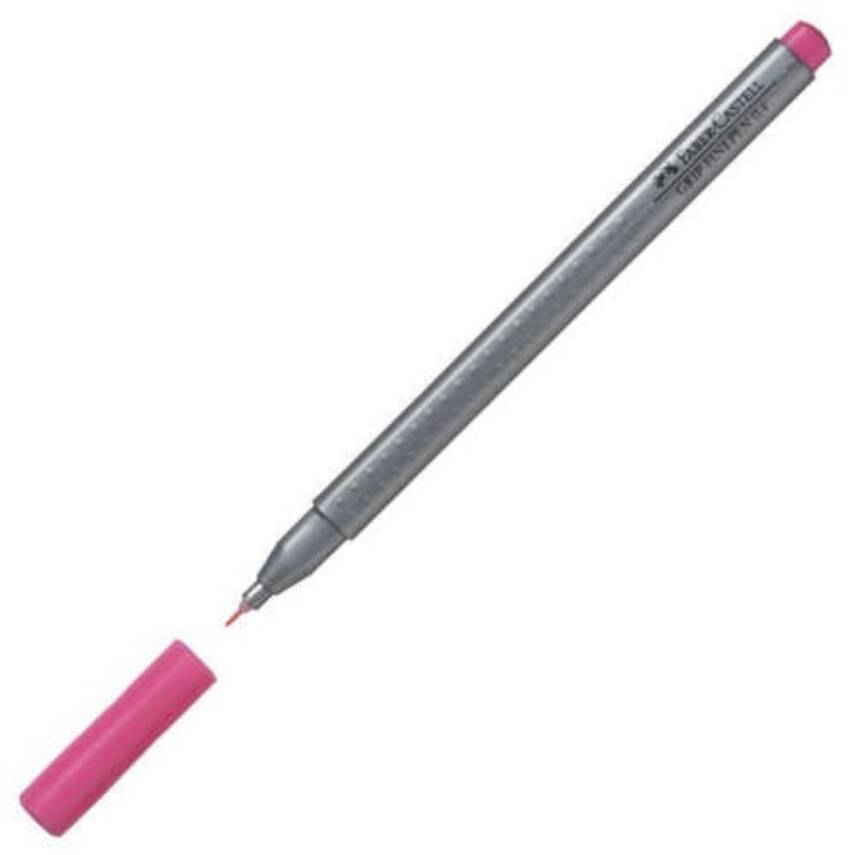 Faber Castell Grip Finepen Pembe ROS19 - 1