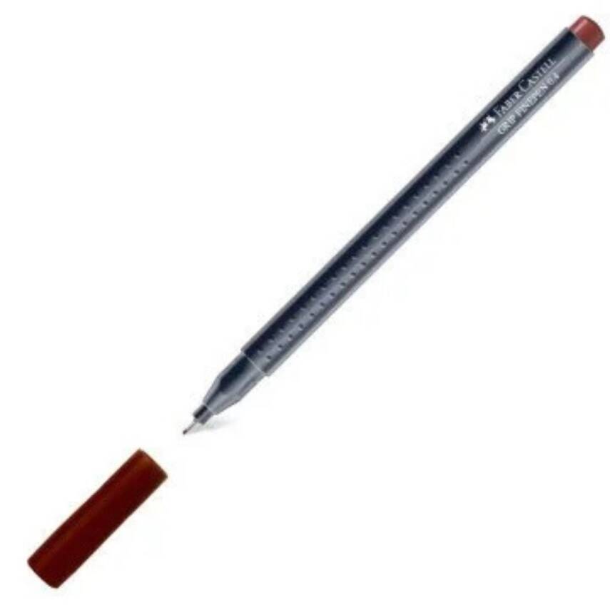 Faber Castell Grip Finepen Toprak Kahverengi MA87 - 1