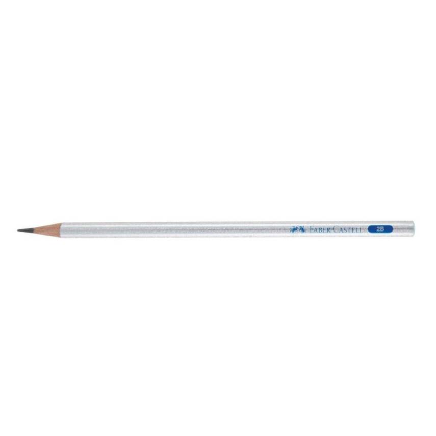 Faber Castell Holografik Serisi Kurşun Kalem 2B-Işıltılı - 1