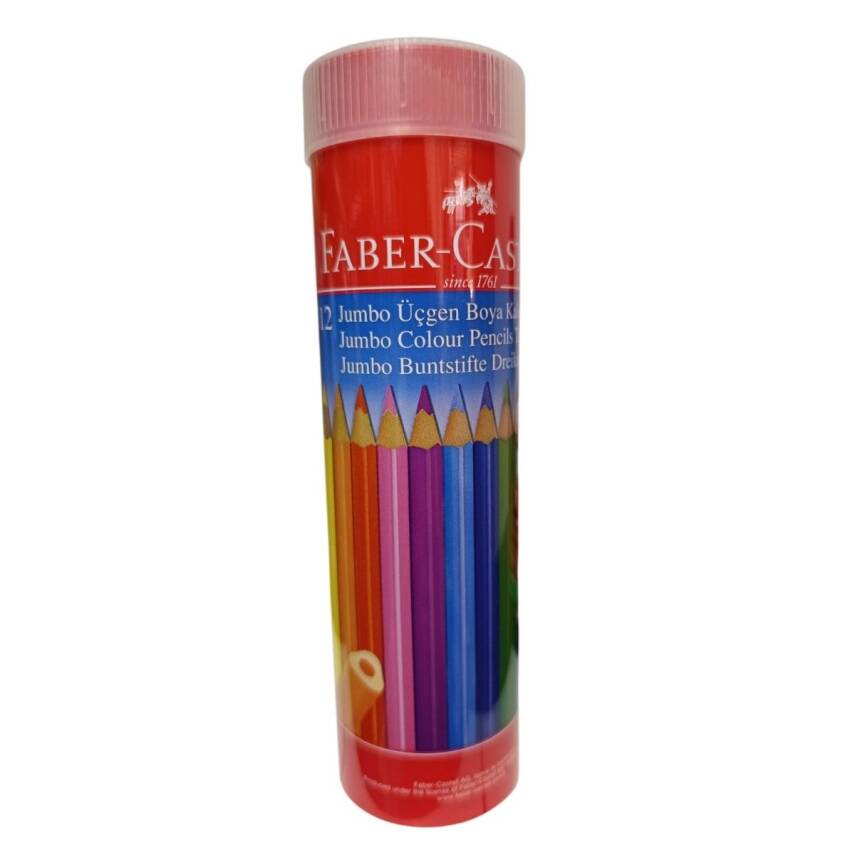 Faber Castell Jumbo Üçgen Boya Kalemi 5173 116615 - 1