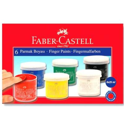Faber Castell Parmak Boyası 25Ml 6 Renk 5170 160402