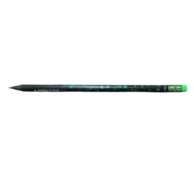 Faber Castell Party Desenli Silgili Kurşun Kalem-Yeşil