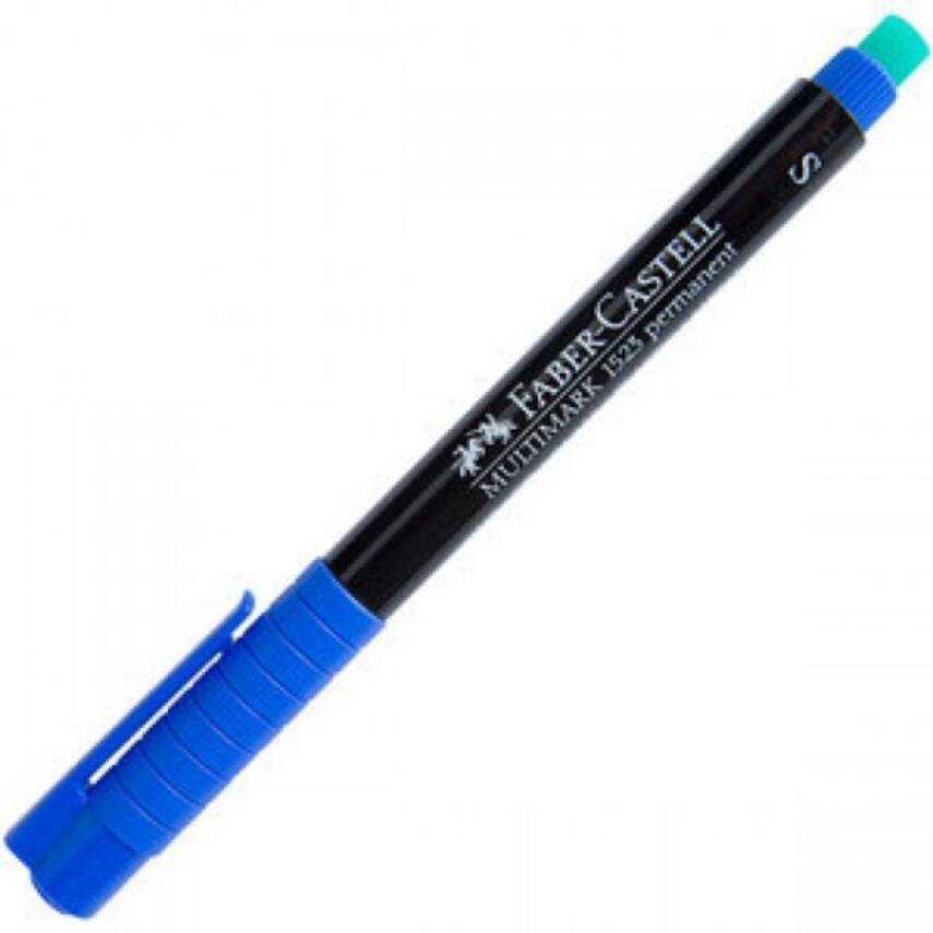 Faber Castell Permanent Kalem (S) Mavi - 1
