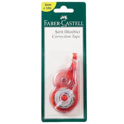 Faber Castell Şerit Düzeltici 5088 169302-Kırmızı