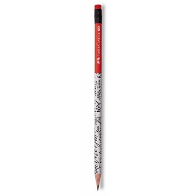 Faber Castell Silgili Caligraphy Kurşun Kalem-Kırmızı