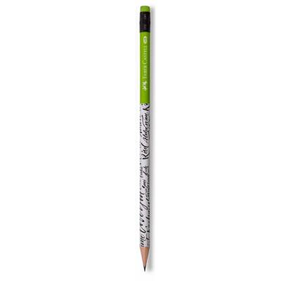 Faber Castell Silgili Caligraphy Kurşun Kalem-Yeşil