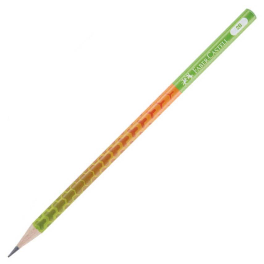 Faber Castell Smoothie 2B Kurşun Kalem-Yeşil - 1