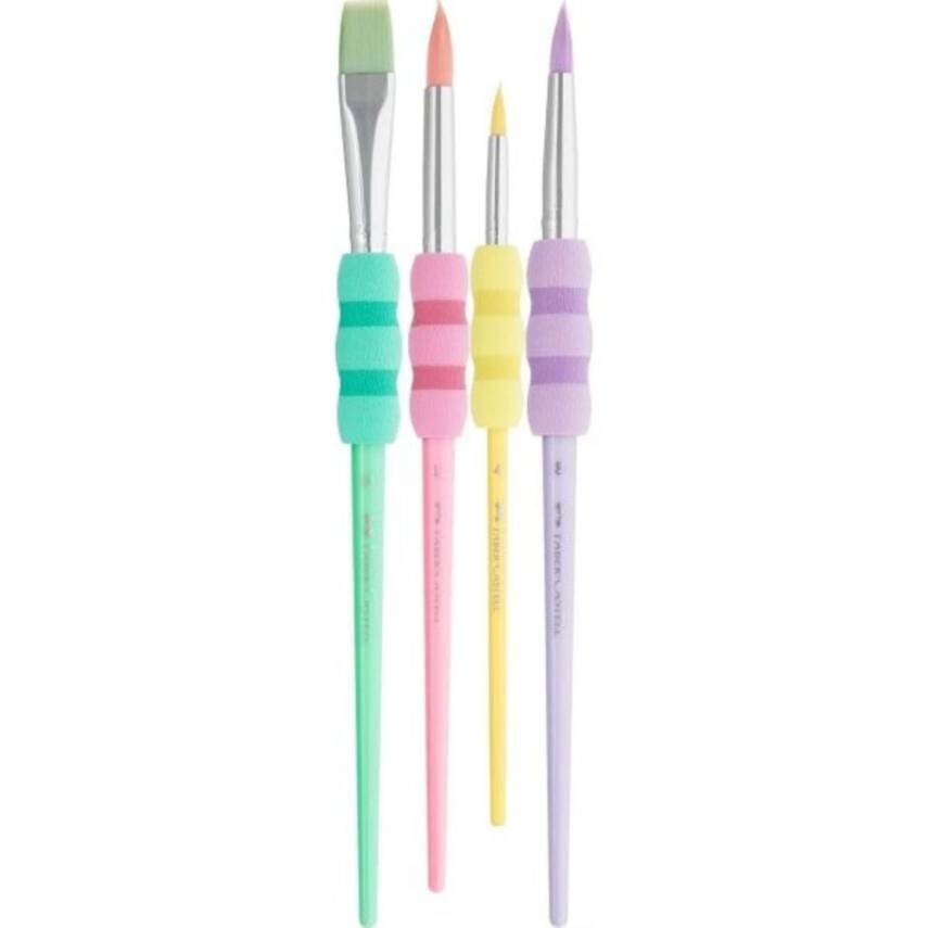 Faber-Castell Soft Touch Fırça Pastel 4 Çeşit 48 16 20 - 2