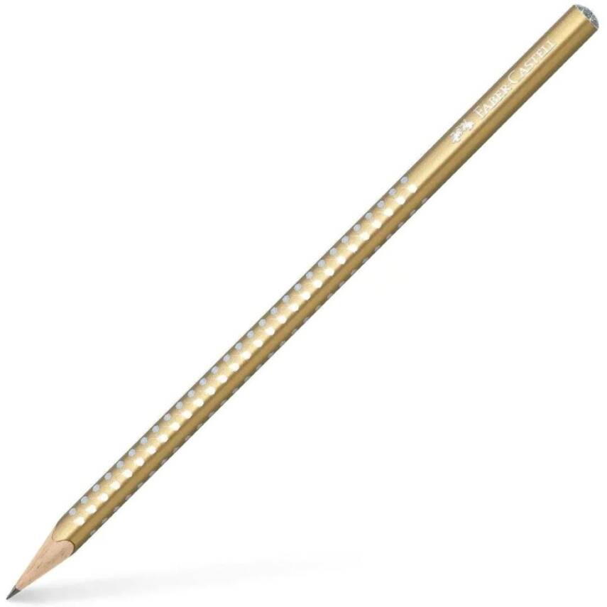 Faber Castell Sparkle Kurşun Kalem Metalik Gold - 1