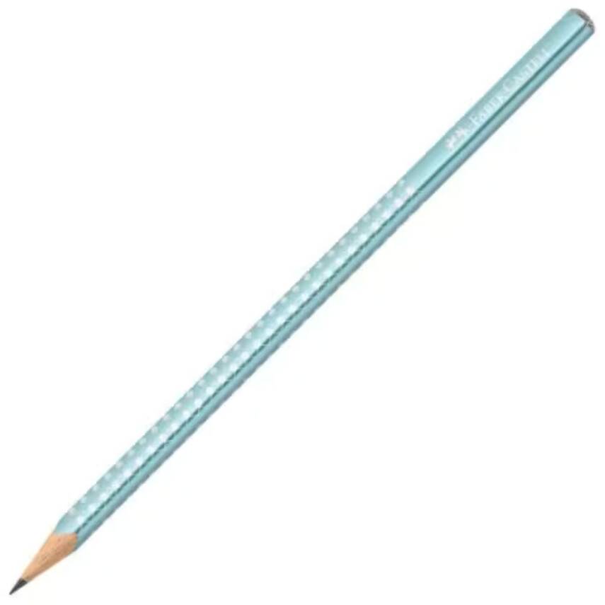 Faber Castell Sparkle Kurşun Kalem Metalik Okyanus Mavisi - 1