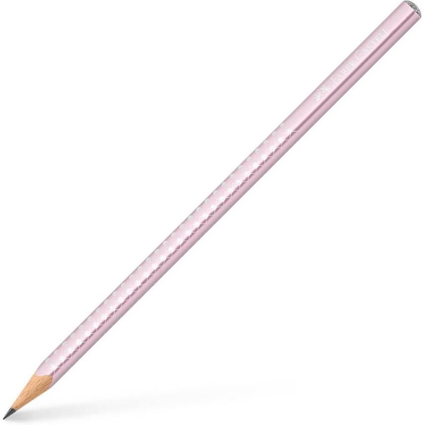 Faber Castell Sparkle Kurşun Kalem Metalik Rose - 1