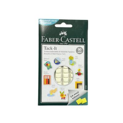 Faber Castell Tack-it Çok Amaçlı Renkli Yapıştırıcı-Beyaz