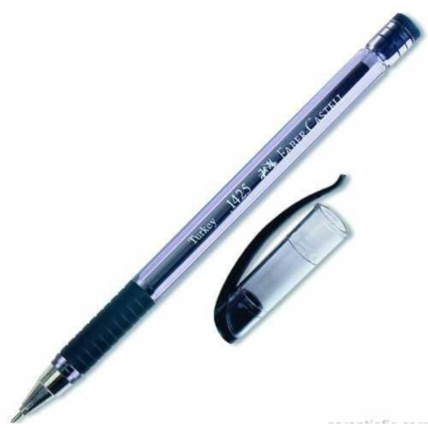 Faber Castell Tükenmez Kalem Siyah - 1
