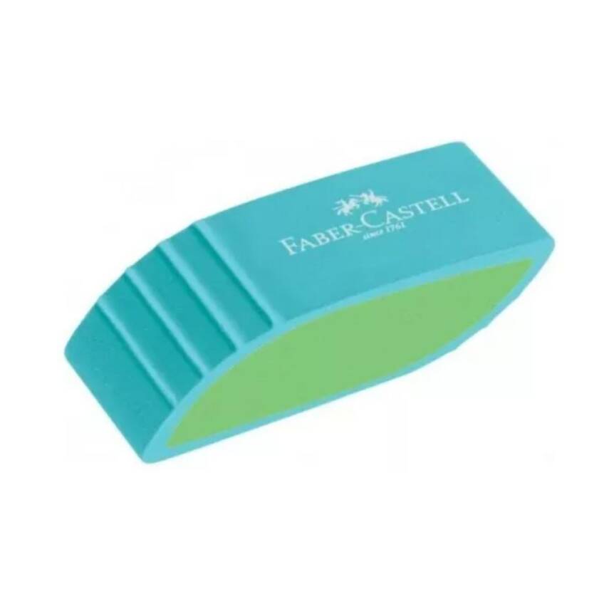 Faber Castell Yaprak Şekilli Silgi 18 30 49 -Mavi - 1