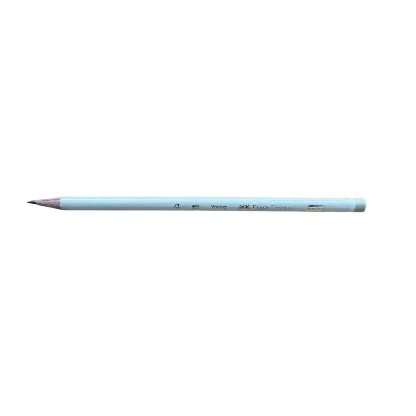 Faber Castell Young Kurşun Kalem Hb-Beyaz - 1