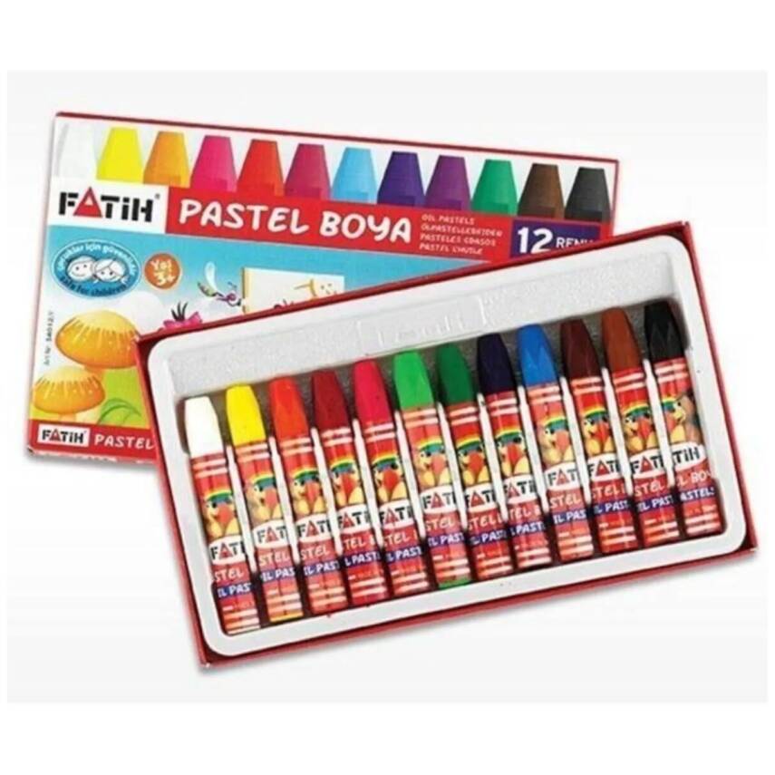 Fatih Pastel Boya 12 Renk 34012 - 2