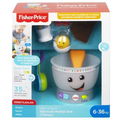 Fisher-Price Eğlen Öğren Mutfak Seti Türkçe ve İngilizce GMX54
