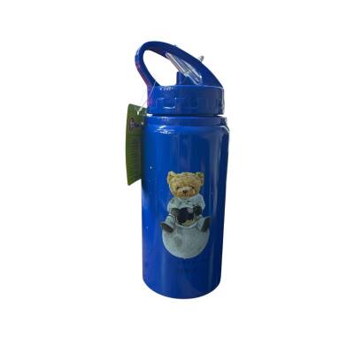 Fixpoint 500ml Alüminyum Desenli Matara P-1902-Mavi