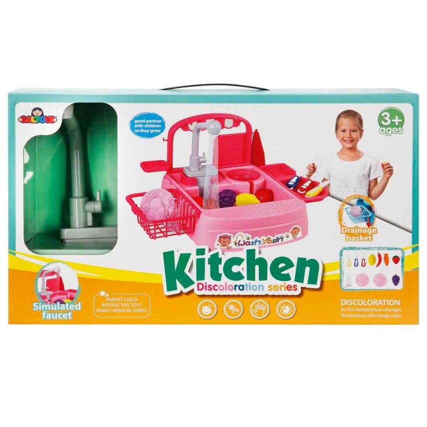 Galtoys Pilli Mutfak Lavabosu Pembe 168A-19A - 1