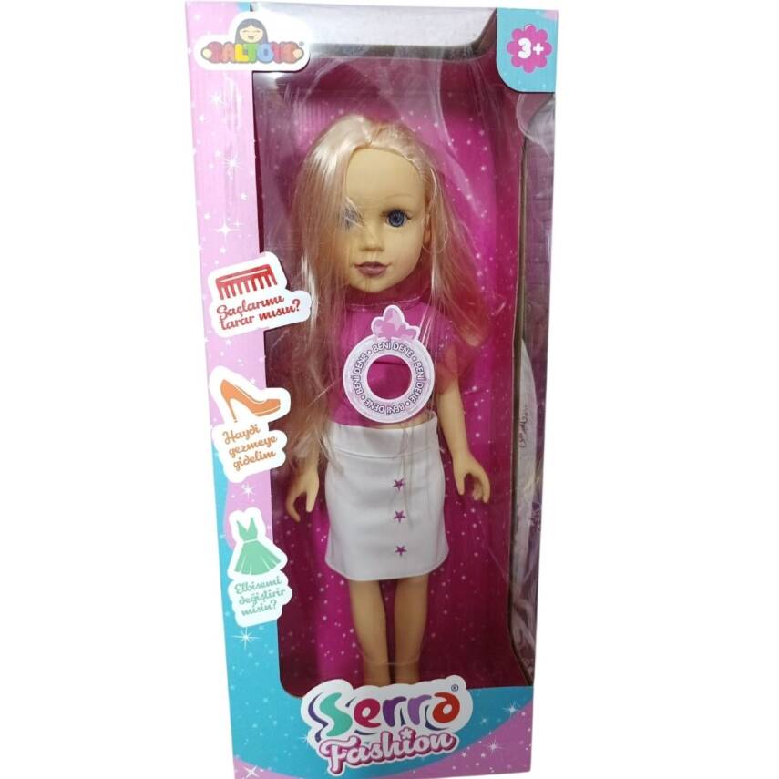 Galtoys Serra Fashıon Bebek GLT1218-Pembe - 1