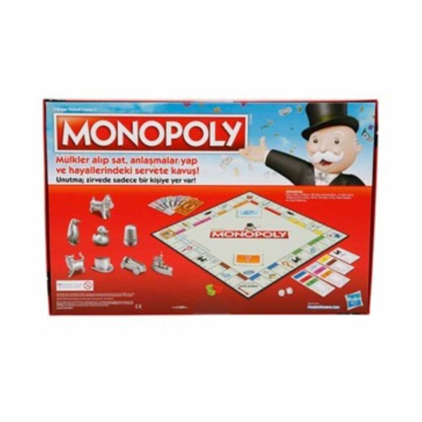 Hasbro Gaming Monopoly Klasik Yeni Piyon Serisi C1009 - 2